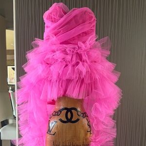 Hot Pink party dress